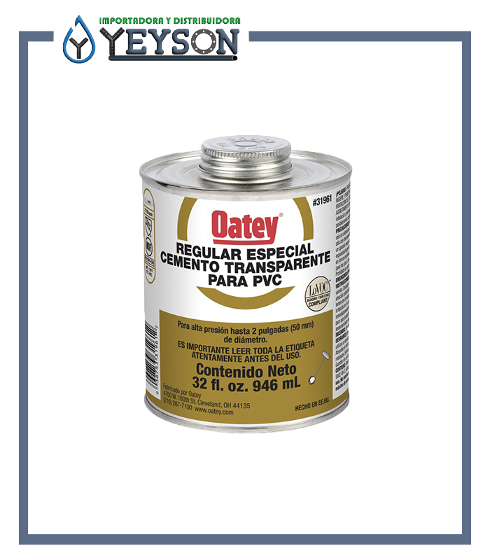 Pegamento dorado Oatey